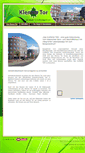 Mobile Screenshot of klenow-tor.de